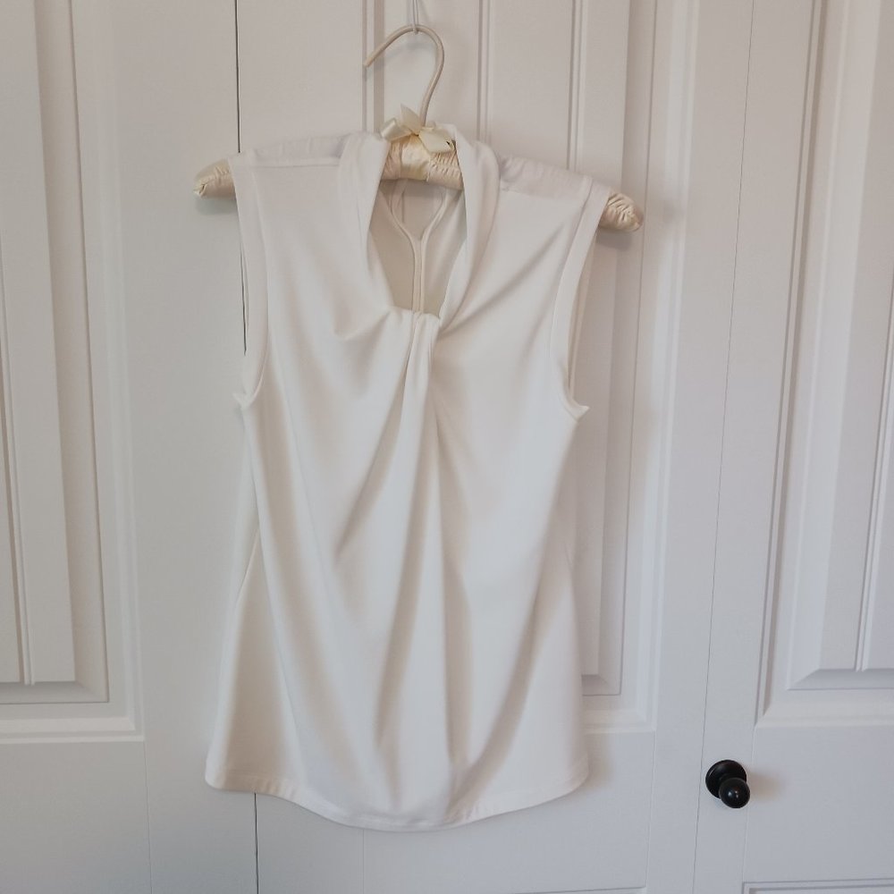 Tommy Hilfiger Knot Neck sleeveless top small
